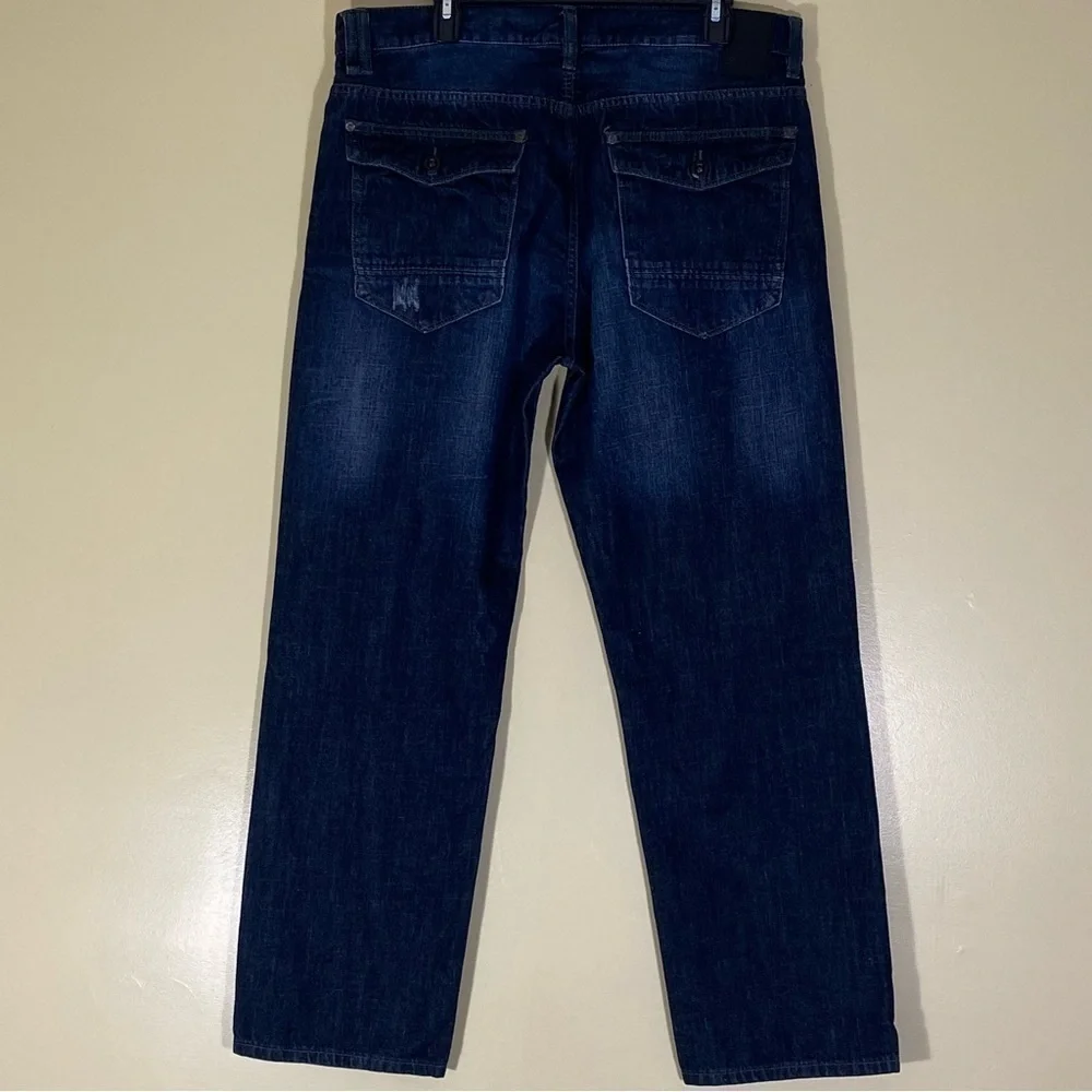 Sean John / Hamilton Dark Blue Jeans RN 130323 34 x 30